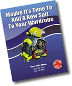 small volunteer firefighter flyer